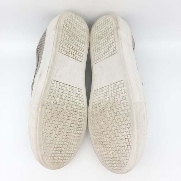 Steve Madden Klarissa Shoe Size 7.5 Slip On Gray White Women's Shoes   - Picture 2 of 13